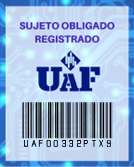 Sello de Certificación de Sujeto Obligado